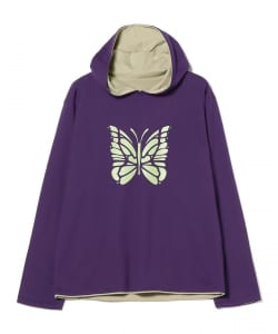 NEEDLES / L/S REVERSIBLE HOODY