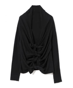 maturely / Knotting Back to Front Shirt