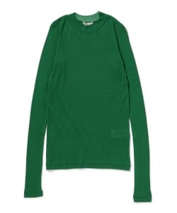 AURALEE / リブ ロングスリーブ Tシャツ