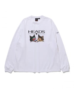 〈WOMEN〉Columbia × BEAMS / 別注 ロングスリーブ Tシャツ Heads&Tales