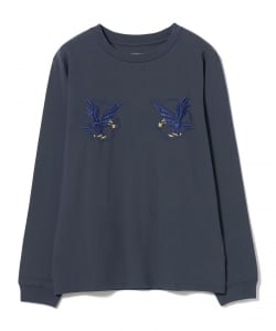テーラー東洋 / LONG SLEEVE SUKA T-SHIRT EMBROIDERED