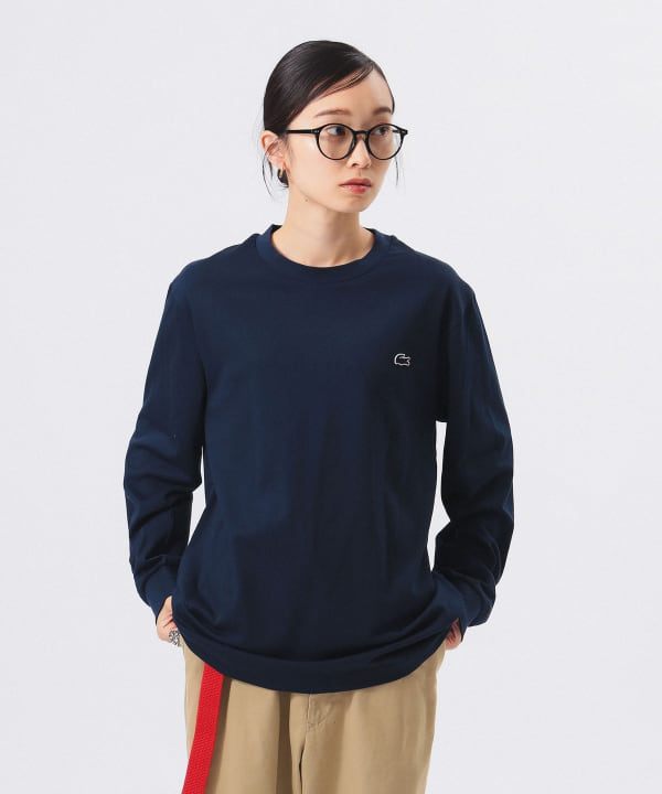 BEAMS BOY（ビームス ボーイ）LACOSTE / ベーシック ロングスリーブ Tシャツ（Tシャツ・カットソー Tシャツ）通販｜BEAMS