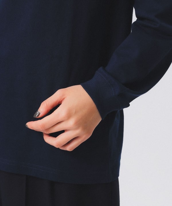 BEAMS BOY（ビームス ボーイ）ボーイ ミニロゴ ロングスリーブ Tシャツ 