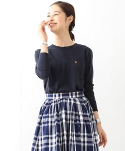 BEAMS BOY / BB刺繍 ロングスリーブ Tシャツ