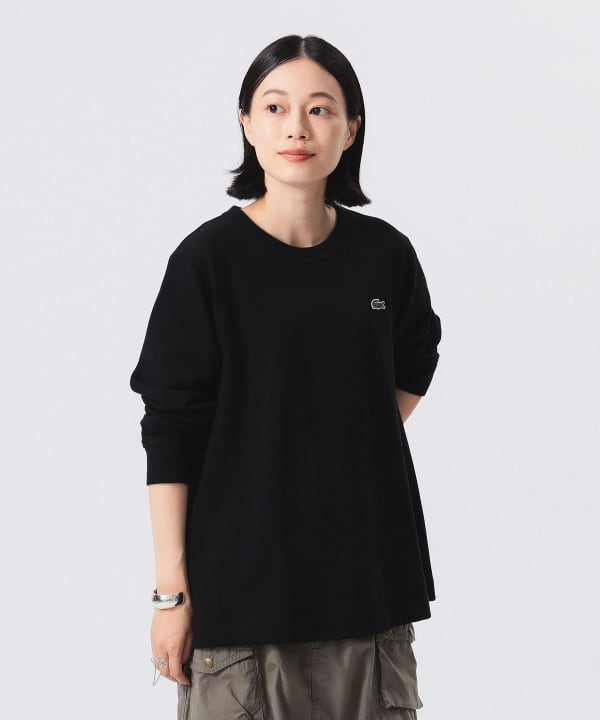 BEAMS BOY（ビームス ボーイ）【別注】LACOSTE / Aライン ロングスリーブ Tシャツ（Tシャツ・カットソー Tシャツ）通販｜BEAMS