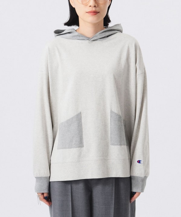 BEAMS BOY（ビームス ボーイ）【別注】Champion / 2トーン パーカー（Tシャツ・カットソー カットソー）通販｜BEAMS