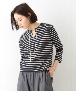 BEAMS BOY / 7分袖 パイレーツ ボーダー カットソー