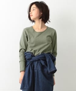BEAMS BOY / パターン メッシュ クルーネック