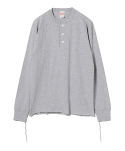 Healthknit / ヘンリー ロングスリーブ Tシャツ