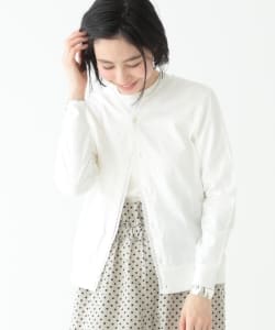 BEAMS BOY / カットワーク Vネック カーディガン
