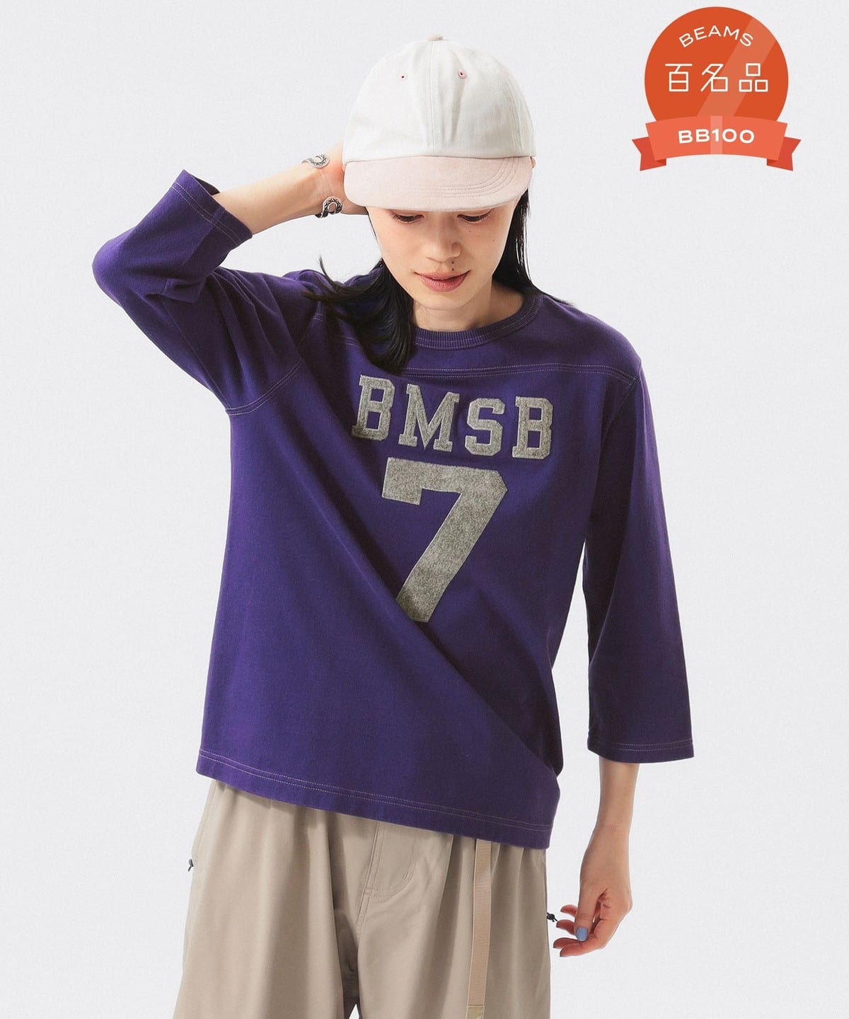 テンジク フットボール 3/4 Tシャツ Tシャツ・カットソー WOMEN PURPLE ONE SIZE テンジク フットボール 3/4 Tシャツ Tシャツ・カットソー WOMEN PURPLE ONE SIZE