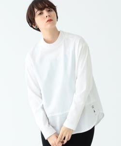 A × BEAMS BOY / 別注 ロゴ エンブレム Tシャツ