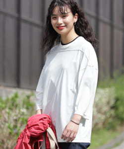 BEAMS BOY / シアー フットボール Tシャツ