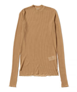 AURALEE / モックネック ロングスリーブ Tシャツ