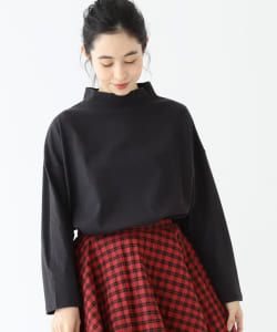 【WEB限定】BEAMS BOY / ビッグ モックネック カットソー