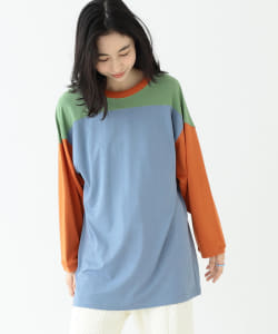 SCREEN STARS × BEAMS BOY / 別注 クレイジー フットボール Tシャツ