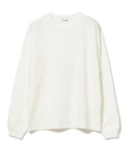 AURALEE / ORGANIC COTTON COMPACT JERSEY LONG SLEEVE TEE