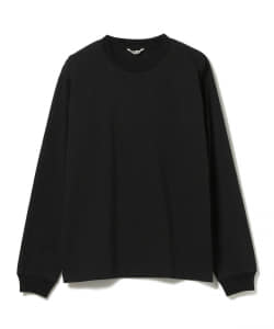 AURALEE / ORGANIC COTTON COMPACT JERSEY LONG SLEEVE TEE
