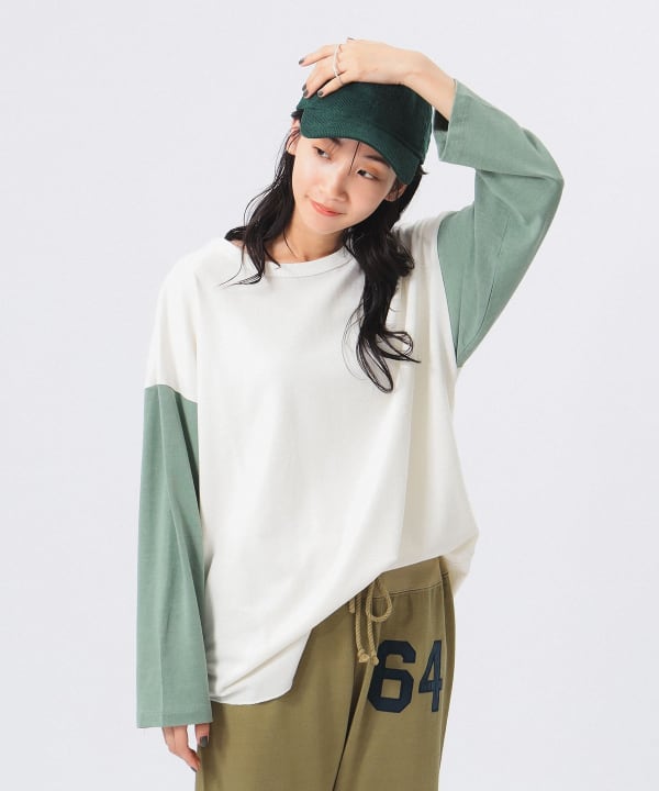 BEAMS BOY（ビームス ボーイ）【別注】SCREEN STARS / 2トーン ロングスリーブ Tシャツ（Tシャツ・カットソー Tシャツ）通販｜ BEAMS