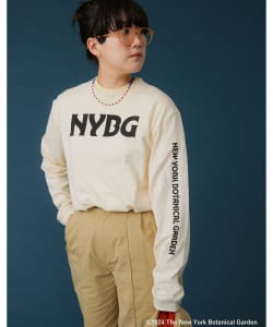 NEW YORK BOTANICAL GARDEN × BEAMS BOY / 別注 女裝 紀念品 長袖 T恤