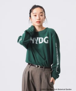 NEW YORK BOTANICAL GARDEN × BEAMS BOY / 別注 女裝 紀念品 長袖 T恤