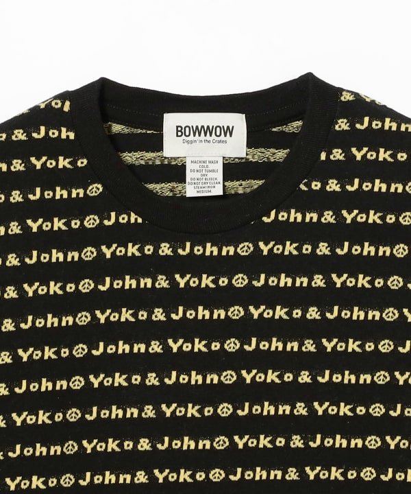 BEAMS BOY（ビームス ボーイ）【別注】BOW WOW / ジャカード ロングスリーブ Tシャツ（Tシャツ・カットソー Tシャツ）通販｜BEAMS