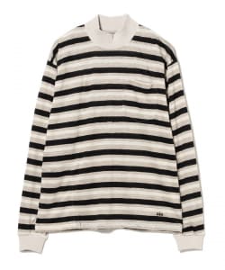 AiE / Mock Neck Long Sleeve Tee