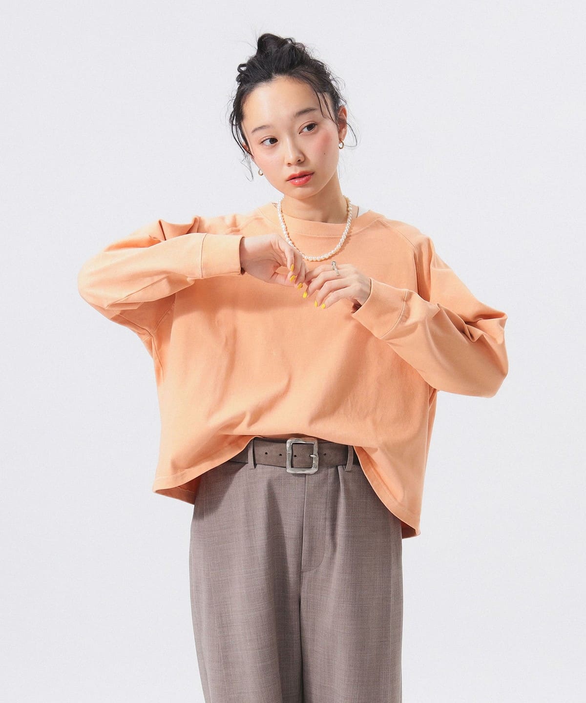 【別注】SCREEN STARS スクリーンスターズ / 天竺 ラグラン Tシャツ Tシャツ・カットソー WOMEN APRICOT ONE SIZE 【別注】SCREEN STARS スクリーンスターズ / 天竺 ラグラン Tシャツ Tシャツ・カットソー WOMEN APRICOT ONE SIZE