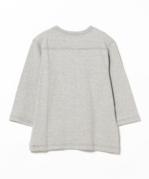 BMSB 7長袖シャツ M テンジク フットボール 3/4 Tシャツ BEAMS BOY（ビームス ボーイ）テンジク フットボール 3/4 T