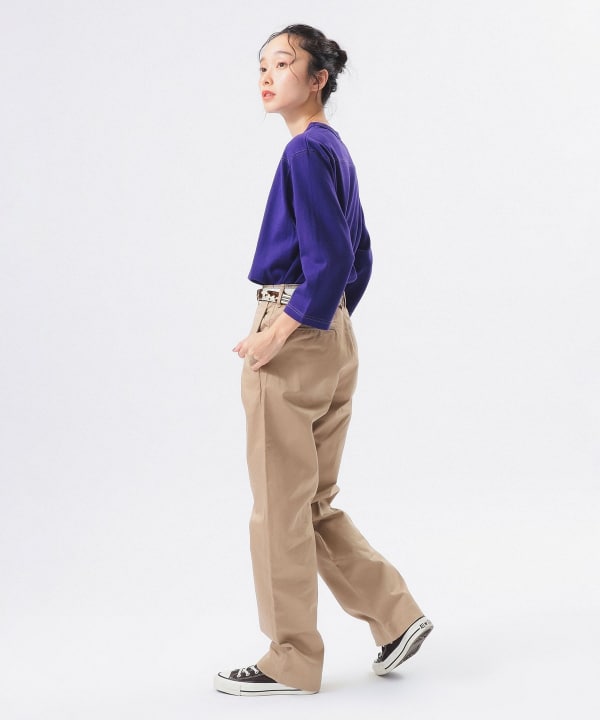 BMSB 7長袖シャツ M テンジク フットボール 3/4 Tシャツ BEAMS BOY（ビームス ボーイ）テンジク フットボール 3/4 T