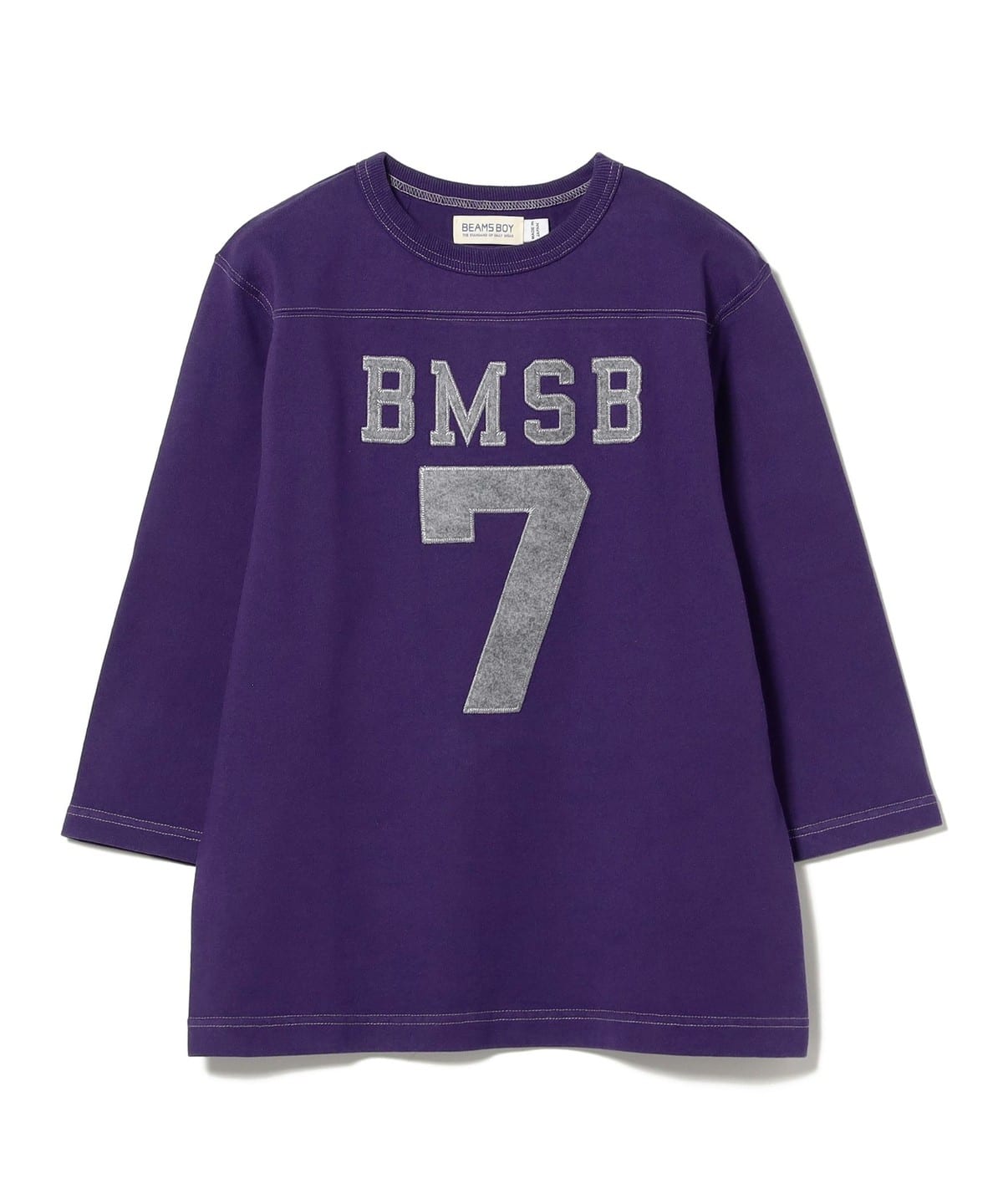 テンジク フットボール 3/4 Tシャツ Tシャツ・カットソー WOMEN PURPLE 2 テンジク フットボール 3/4 Tシャツ Tシャツ・カットソー WOMEN PURPLE 2
