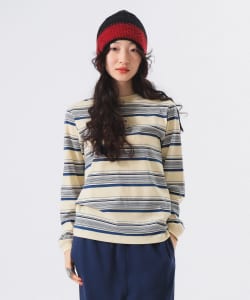 【+15%積分UP】 男孩刺繡條紋長袖T恤