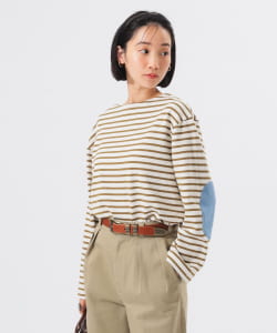 エルボー パッチ バスク ロングスリーブ
