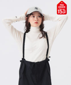 【+15%ポイントUP】リブタートル ロングスリーブ カットソー