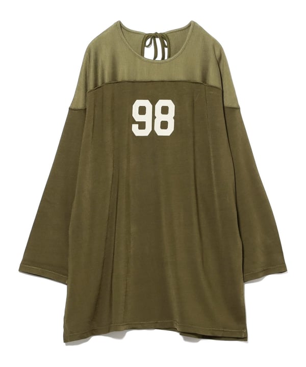 WAREHOUSE & CO. × BEAMS BOY フットボール ロングT BEAMS BOY（ビームスボーイ）の「WAREHOUSE & CO. × BEAMS BOY