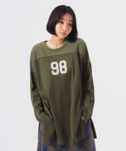 ロゴ フットボール ロングスリーブ Tシャツ