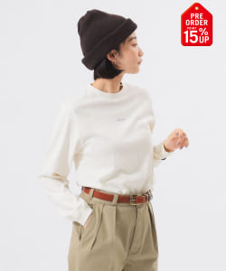 【+15%ポイントUP】ボーイ ミニロゴ ロングスリーブ Tシャツ