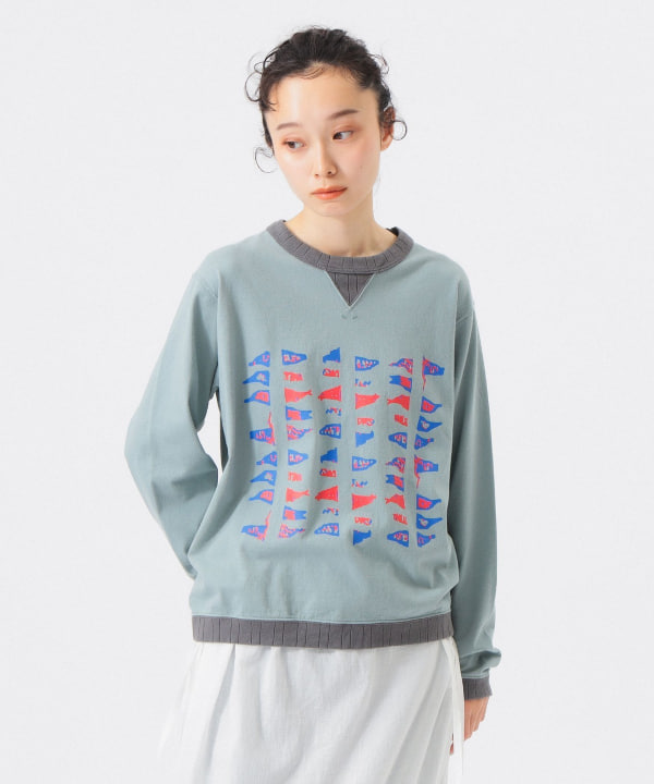 【最終値下】sea graphic グラフィック　ロンt beams joiev BEAMS BOY（ビームス ボーイ）【別注】Jackman / ロゴ ロング