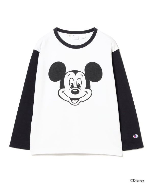 BEAMS BOY × ディズニー DISNEY ミッキーマウス 本日発売！！別注〈Champion〉！ミッキーマウス Tシャツ