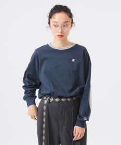 【+15%ポイントUP】【別注】Champion / エルボーパッチ Tシャツ