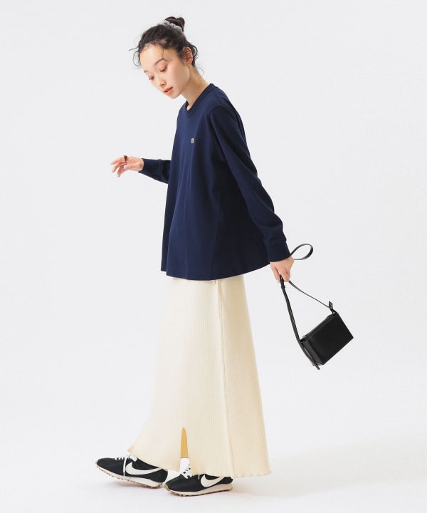 BEAMS BOY - みち　ラコステ×ビームスボーイ BEAMS BOY（ビームス ボーイ）【別注】LACOSTE / Aライン T