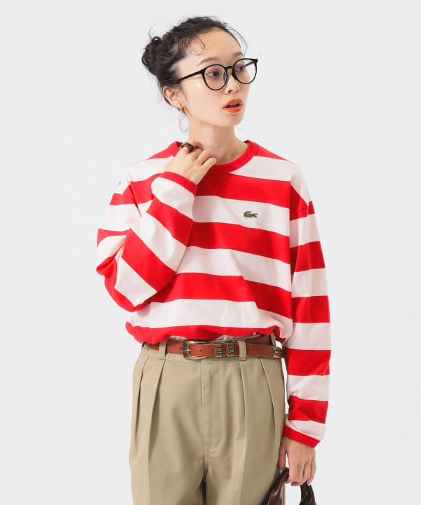 ビームスボーイ　ポロシャツ LACOSTE for 別注 ロングスリーブ LACOSTE for BEAMS BOY / 別注 ロングスリーブ ポロシャツ