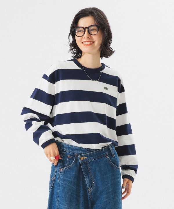 BEAMS BOY（ビームス ボーイ）【別注】LACOSTE / ボーダー