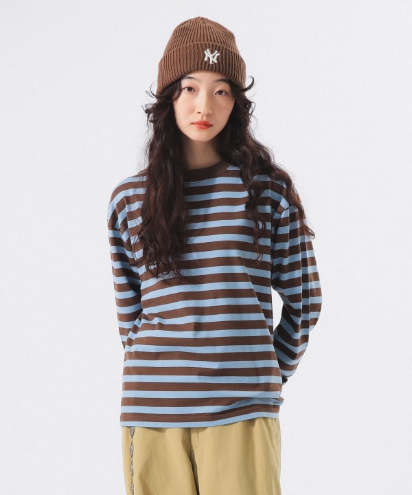 seesee yesgoodmarket ボーダーロングスリーブ seesee yesgoodmarket ボーダーロングスリーブ SEE SEE シーシー
