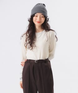 ランダム リブ ロングスリーブ