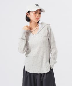 【+15%ポイントUP】フラワー サーマル パーカー