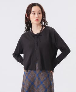 [+15% Points UP] Henley Neck Lace Cardigan