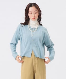 [+15% Points UP] Henley Neck Lace Cardigan