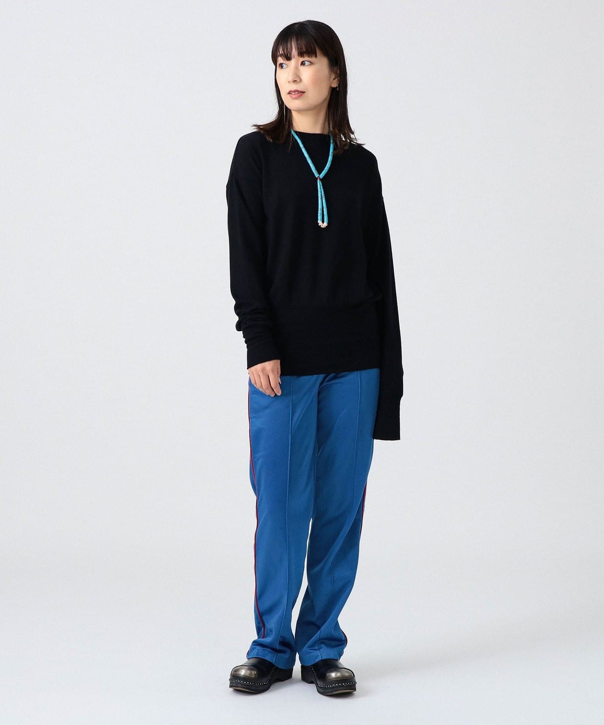 〈女裝〉羊毛羅紋長版上衣