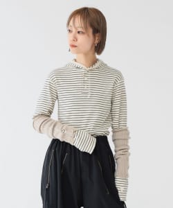 【別注】Healthknit × maturely / フーデッド ヘンリー ロングスリーブ